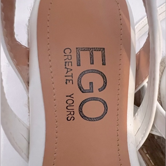 EGO- White Strappy Sandals - Picture 7 of 7